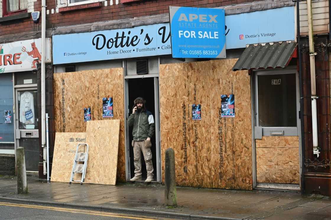 Some shopowners in the steel producing Welsh town of Port Talbot fear the impact of the looming closure of the furnaces Some shopowners in the steel producing Welsh town of Port Talbot fear the impact of the looming closure of the furnaces