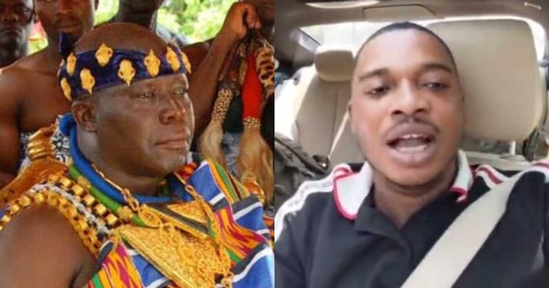 Twene Jonas Makes U-Turn; Pays Homage To Otumfuo In New Video After Massive Curses Twene Jonas Makes U-Turn; Pays Homage To Otumfuo In New Video After Massive Curses