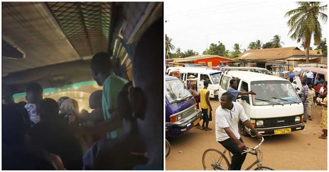 Passengers and driver argue over transport fares Passengers and driver argue over transport fares