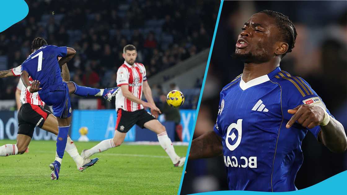 Abdul Fatawu Issahaku, Leicester City, Southampton, Championship match, 2025/26 season, Fatawu Issahaku goals, Southampton's comeback win. Abdul Fatawu Issahaku, Leicester City, Southampton, Championship match, 2025/26 season, Fatawu Issahaku goals, Southampton's comeback win.