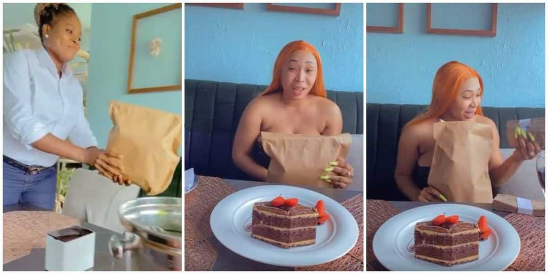 Nigerians react to video of lady being surprised with N2.5 million for saying yes to proposal Nigerians react to video of lady being surprised with N2.5 million for saying yes to proposal