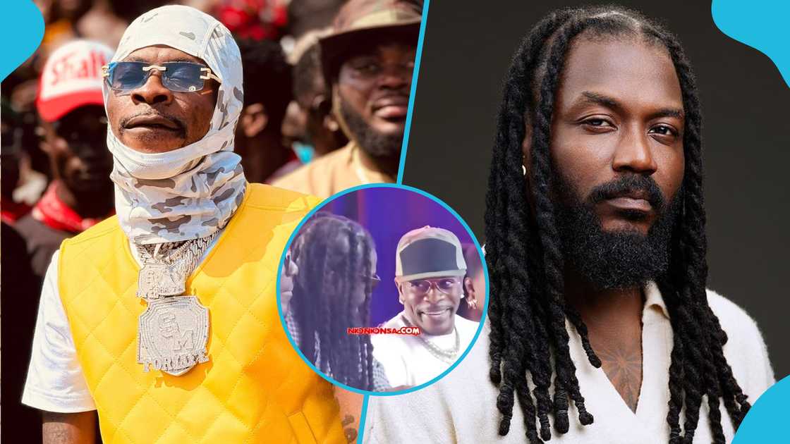 Shatta Wale, Samini, Shatta Wale and Samini, Dr Bawumia, Bawumia's encounter with creatives, Shatta Wale and Samini banter Shatta Wale, Samini, Shatta Wale and Samini, Dr Bawumia, Bawumia's encounter with creatives, Shatta Wale and Samini banter