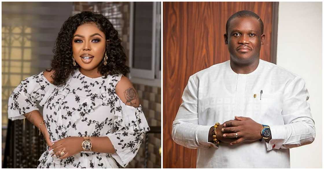 Afia Schwarzenegger Warns Sam George Not To Try Her If He Wants A Peaceful June