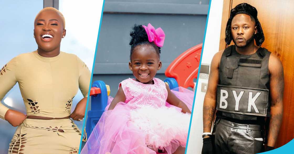 Fella Makafui, Island Frimpong and Medikal in photos Fella Makafui, Island Frimpong and Medikal in photos