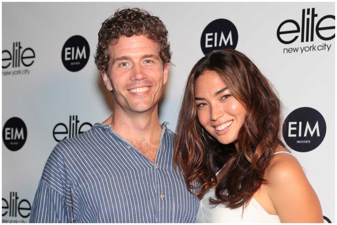 James Murray and Model Hana Mayeda attend the EIM Back to School Haiti Fundraiser at Wythe Hotel in the Brooklyn borough of New York City, New York. James Murray and Model Hana Mayeda attend the EIM Back to School Haiti Fundraiser at Wythe Hotel in the Brooklyn borough of New York City, New York.