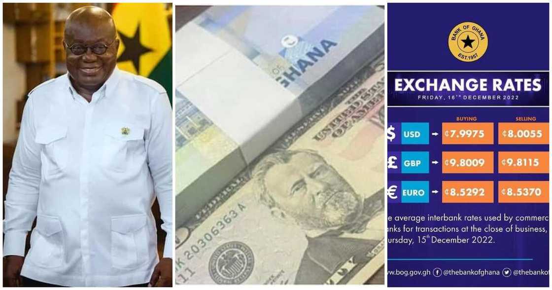 The cedi has appreciated in value again after selling for GH¢8 to $1 on the interbank market and GH¢10.50 on the forex market The cedi has appreciated in value again after selling for GH¢8 to $1 on the interbank market and GH¢10.50 on the forex market