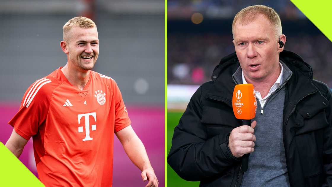Matthijs De Ligt will hope to prove Paul Scholes wrong if his move to Manchester United is sealed. Matthijs De Ligt will hope to prove Paul Scholes wrong if his move to Manchester United is sealed.