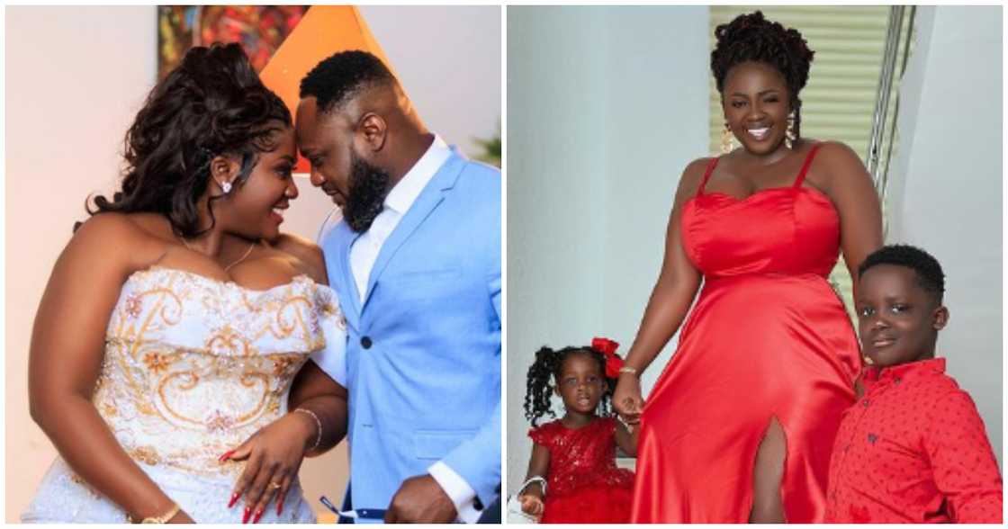 Photos of Tracey Boakye and her family