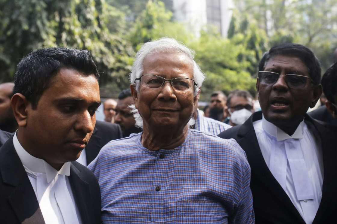 Yunus appeared in court on Thursday for a case in which he is accused of violating labour laws