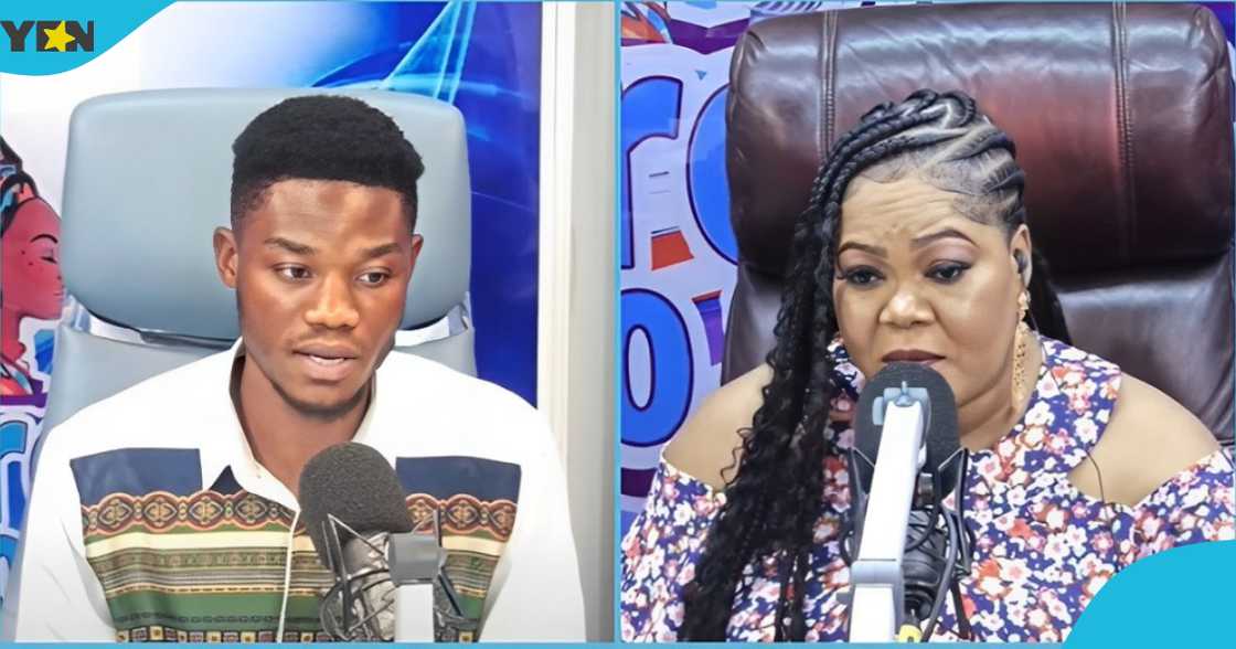 Photo of Sammy, the disgruntled man who took his marital issues to Auntie Naa's show for resolution. Photo of Sammy, the disgruntled man who took his marital issues to Auntie Naa's show for resolution.