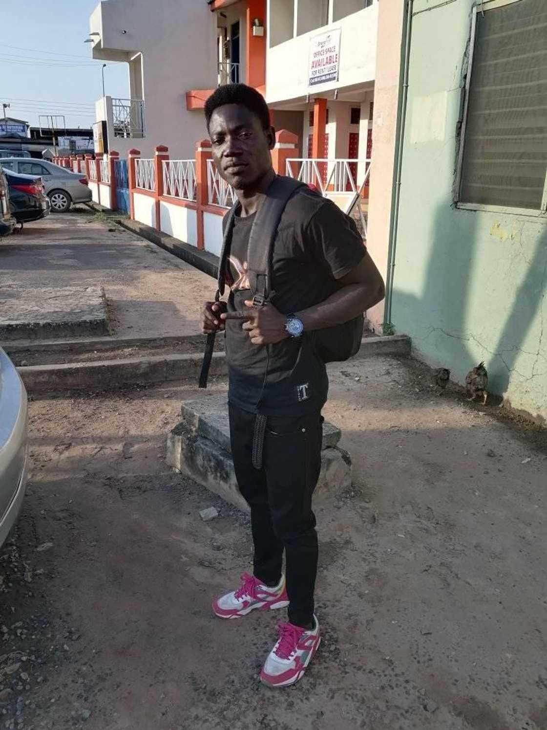 Some police officers have allegedly killed a Ghanaian man a day before his first trip overseas Some police officers have allegedly killed a Ghanaian man a day before his first trip overseas