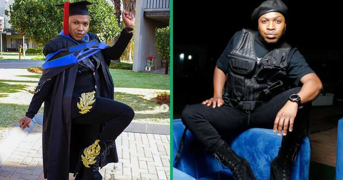 Lebo G Molax went viral on TikTok for a video showcasing his impressive qualifications in geology Lebo G Molax went viral on TikTok for a video showcasing his impressive qualifications in geology