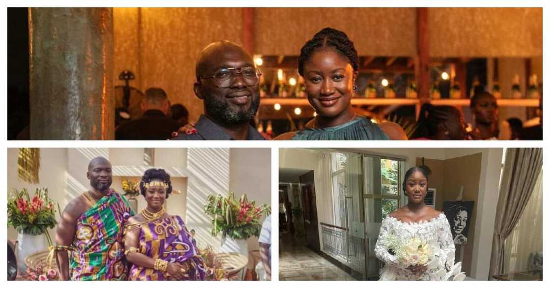 Akufo-Addo's Daughter And Owner Of NsuomNam Restaurant And Husband Look Lovely Together In Stylish Outfits Akufo-Addo's Daughter And Owner Of NsuomNam Restaurant And Husband Look Lovely Together In Stylish Outfits
