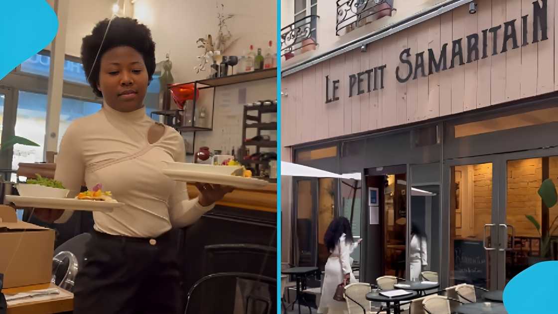 Le Petit Samaritain, Ghanaian Lady, Restaurant, Paris, Food, Nana Aba Anamoah