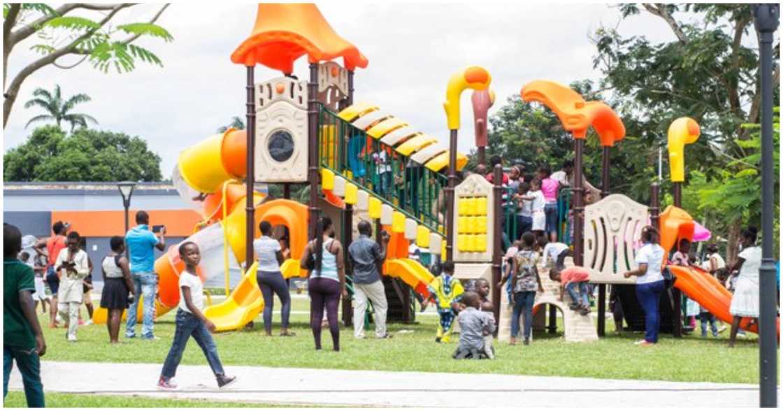 Rattray Park in Kumasi Rattray Park in Kumasi