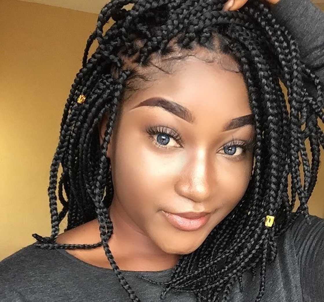 20 stylish feed in braids hairstyles that are trendy right now - YEN.COM.GH