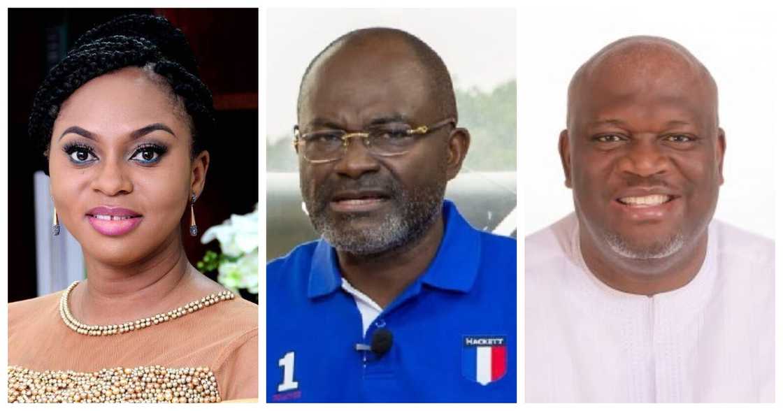 Adwoa Safo Ken Agyapong and H Quartey Adwoa Safo Ken Agyapong and H Quartey