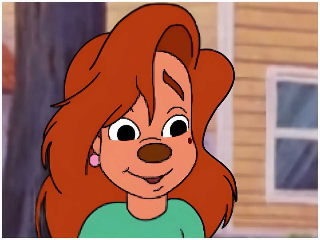 Roxanne from the animated film A Goofy Movie Roxanne from the animated film A Goofy Movie