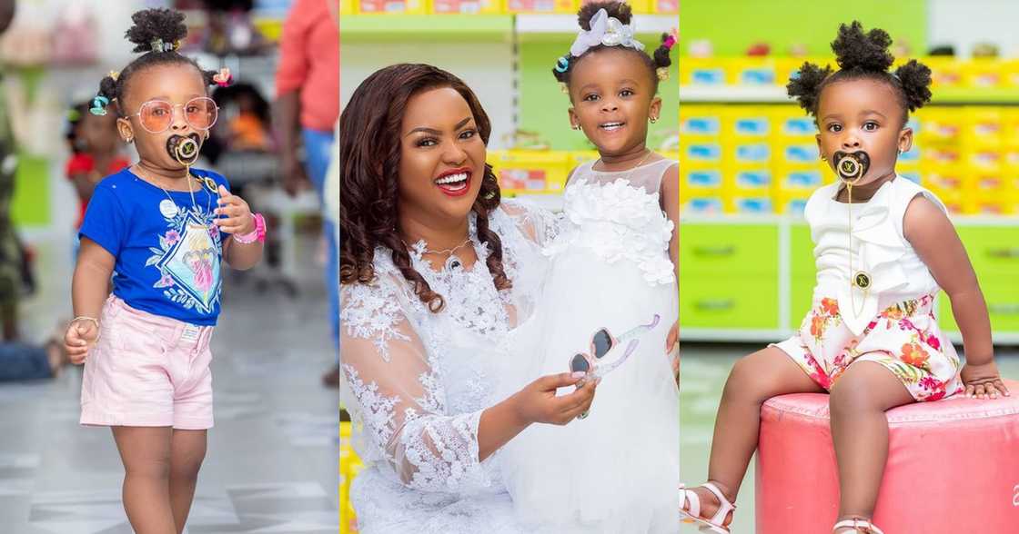 Nana Ama McBrown reveals drinking her daughter Baby Maxin’s urine to save her life (video)