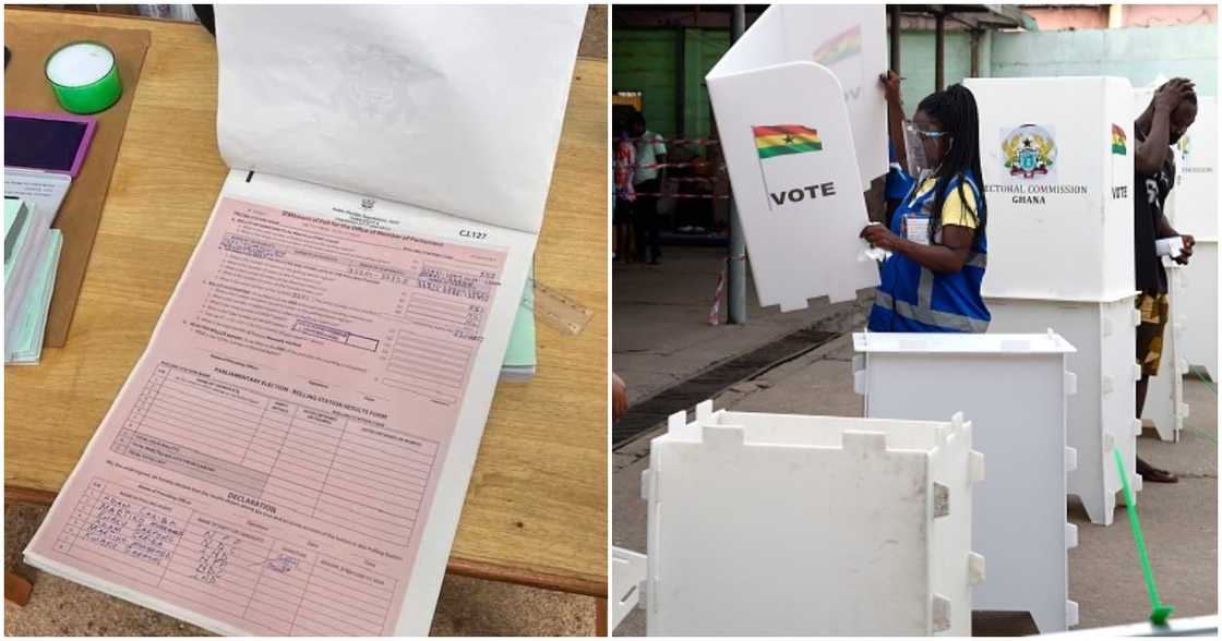 NDC allege EC brought pre-signed pink sheets to some polling stations at Kumawu.