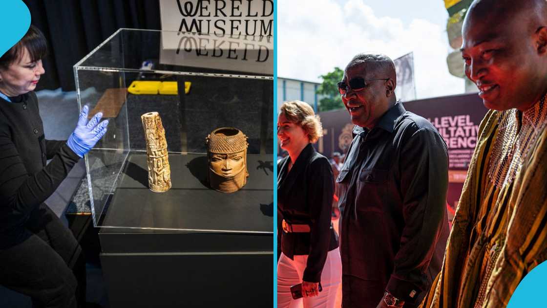 Netherlands To Return 2,000 Artefacts To Ghana Amid Mahama’s Push For Slavery Reparations