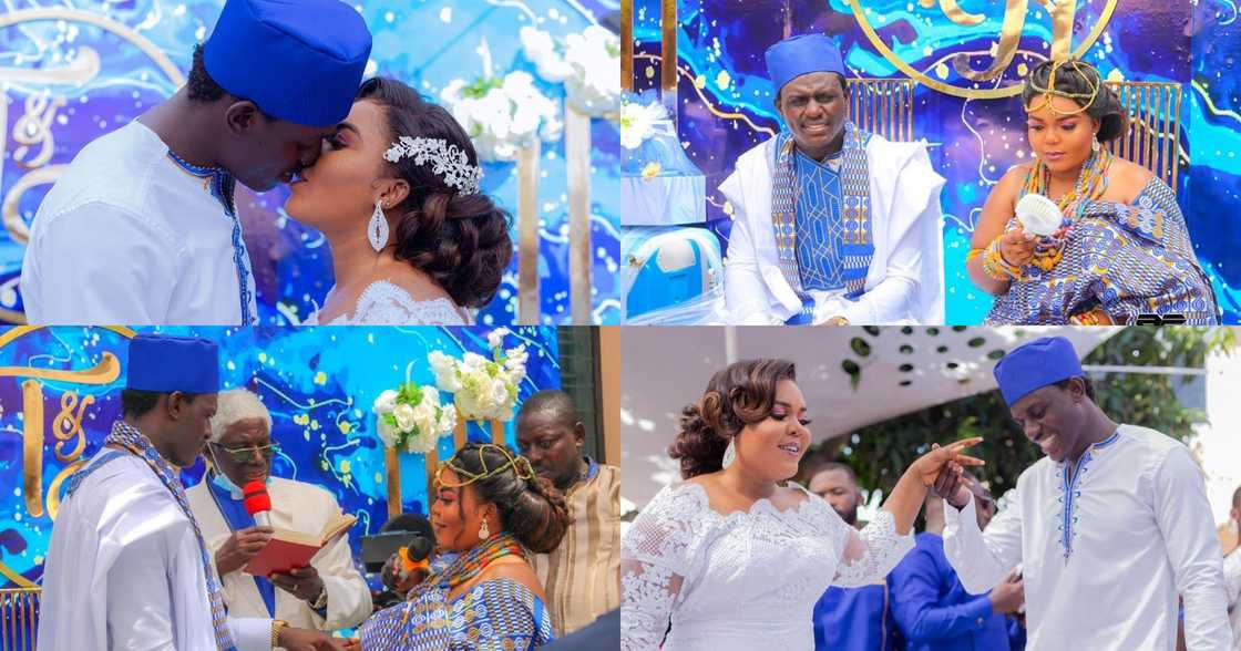 Comic Star MJTheComedian Marries Pretty Fiance In Beautiful Wedding; Photos Drop