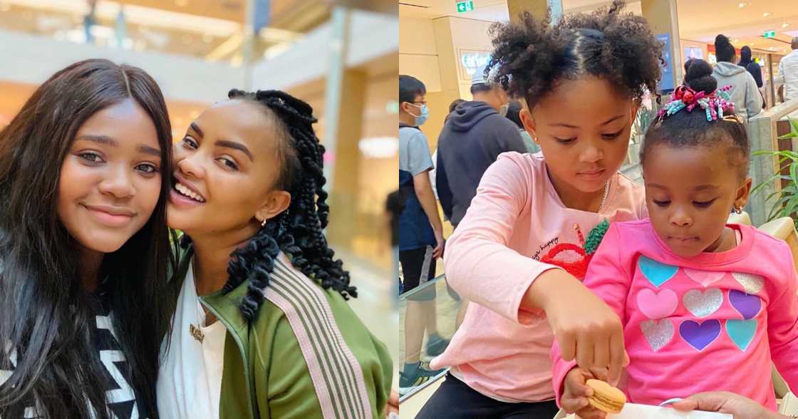 Adorable photos drop as McBrown's daughter and Kafui Danku's kids hang out in Canada