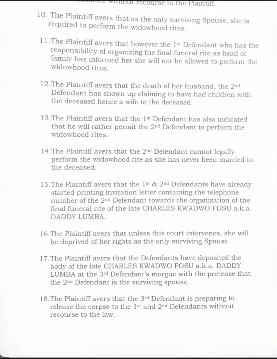 Akosua Serwaa, Odo Broni, Transition Funeral Home, Daddy Lumba's funeral, Daddy Lumba's Wives, Daddy Lumba's Children, Daddy Lumba's Songs