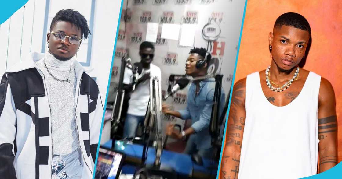 Kuami Eugene and KiDi in photos Kuami Eugene and KiDi in photos