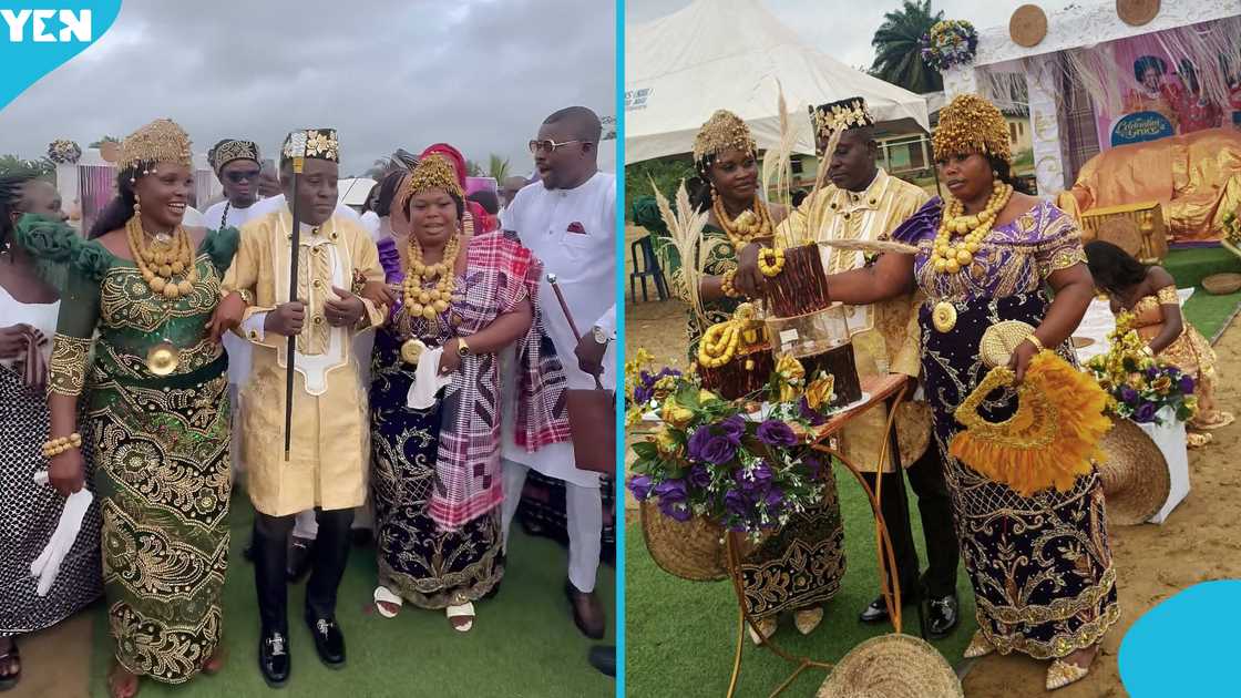 Iyeoron Rowland Brown, Rivers State councillor, double wedding in Rivers State, traditional marriage ceremony, Andoni Local Government Area, polygamous marriage, Ward 5 councillor, Rivers State wedding, two brides in one ceremony Iyeoron Rowland Brown, Rivers State councillor, double wedding in Rivers State, traditional marriage ceremony, Andoni Local Government Area, polygamous marriage, Ward 5 councillor, Rivers State wedding, two brides in one ceremony