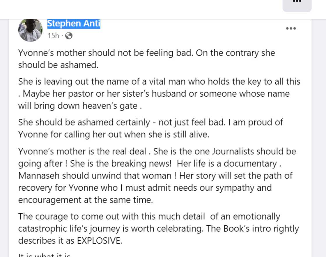 A screenshot of Stephen Anti's post. A screenshot of Stephen Anti's post.