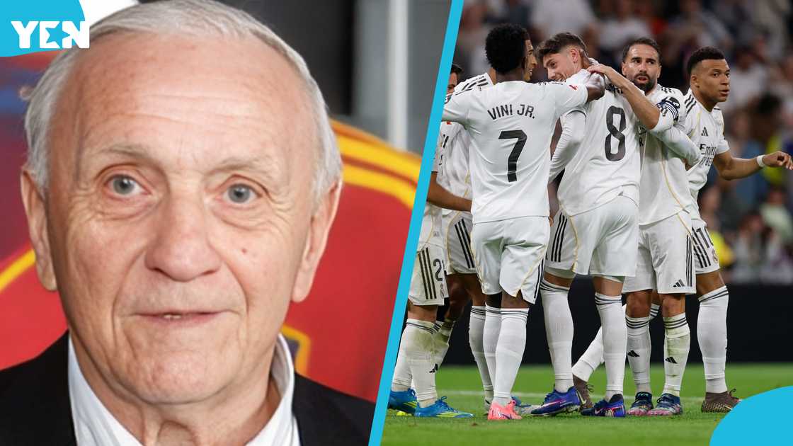 Real Madrid, José Emilio Santamaría, Real Madrid legend, Real Madrid defender, European Cup winner, Real Madrid news, Bayern Munich vs Real Madrid, Champions League, Champions League semi-final, Kylian Mbappé, Harry Kane, Luis Díaz, Allianz Arena