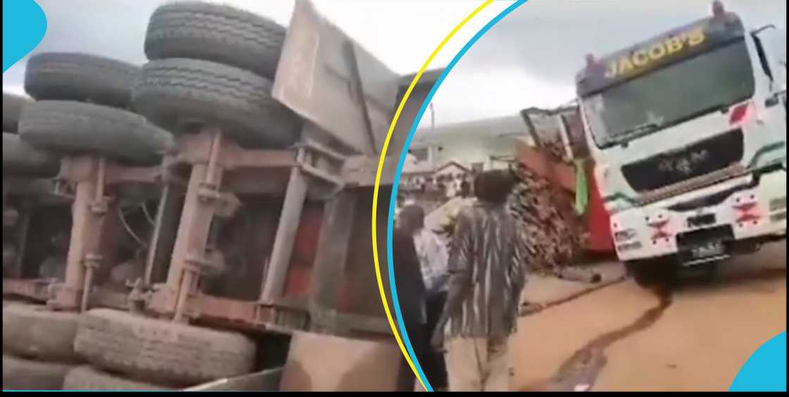 Timber market accident