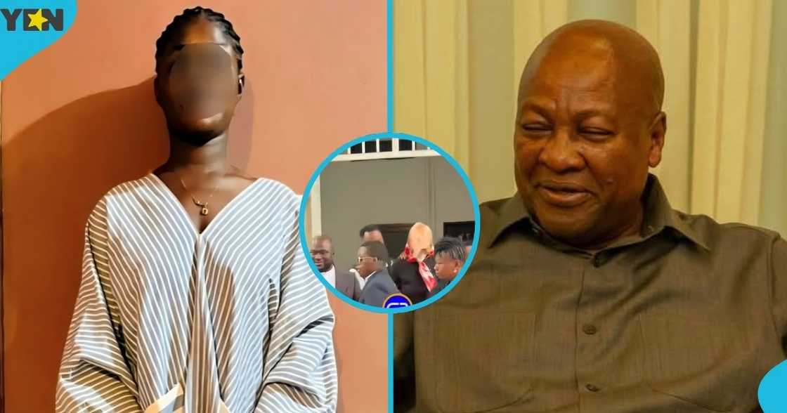 NPP-aligned, TikToker, content creator, Akosua Serwaa Aminat Mahama, Bawumia Ba, President John Mahama and his wife, Lordina Mahama, GH¢1 million bail.