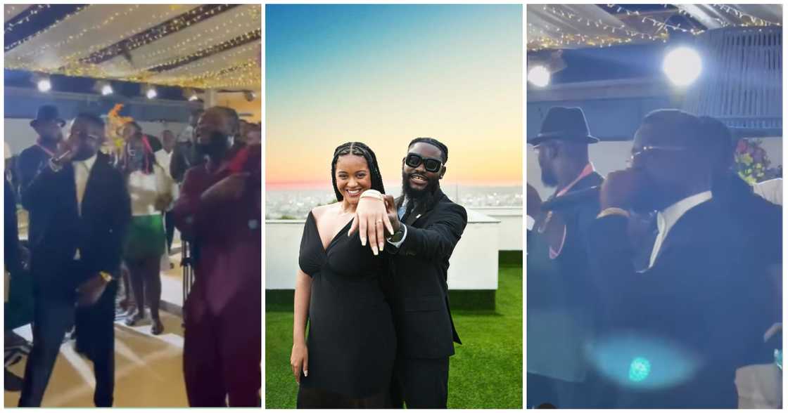 Sarkodie performs at his photographer's wedding Sarkodie performs at his photographer's wedding