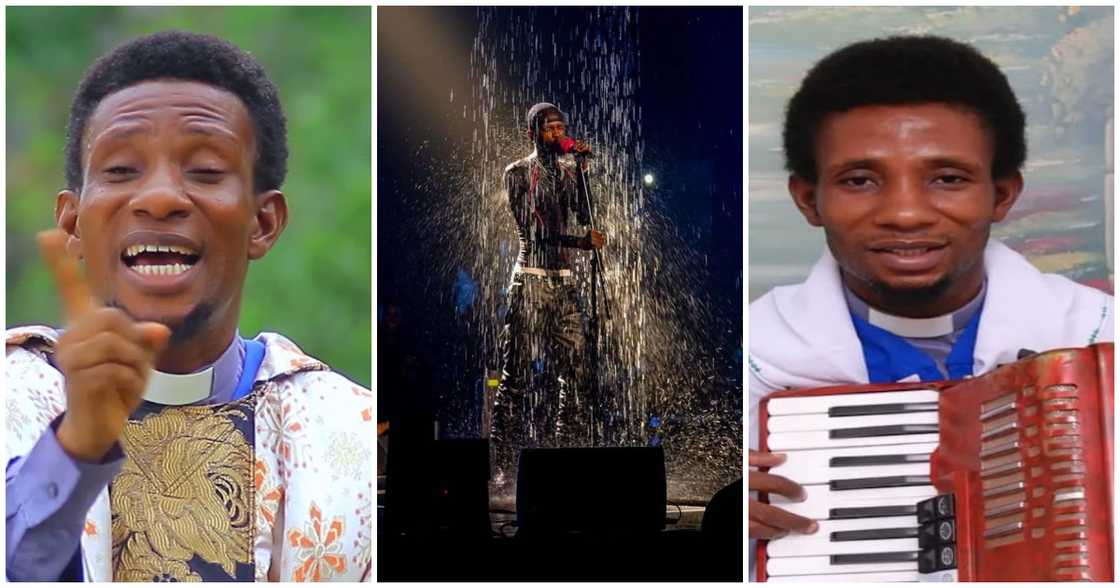 Evangelist Akwasi Nyarko and Black Sherif Evangelist Akwasi Nyarko and Black Sherif