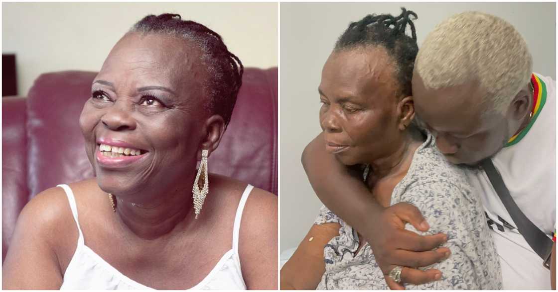 Photo of SDK and his mother before her death Photo of SDK and his mother before her death