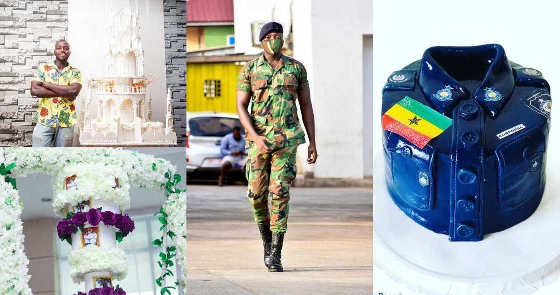 Bakers King. Ghanaian Military Officer who Creates Extraordinary cake Designs Bakers King. Ghanaian Military Officer who Creates Extraordinary cake Designs