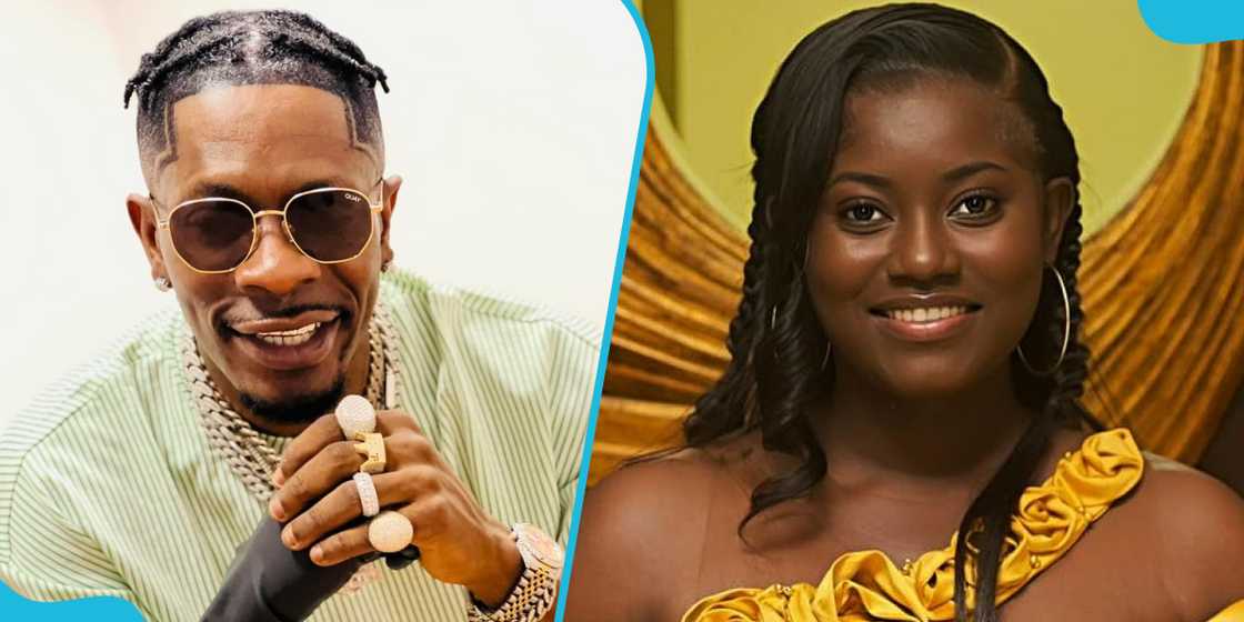 Shatta Wale and Afua Asantewaa Shatta Wale and Afua Asantewaa