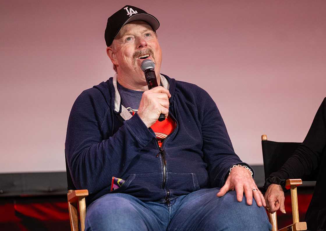 American voice actor John DiMaggio during C2E2 on the main stage American voice actor John DiMaggio during C2E2 on the main stage