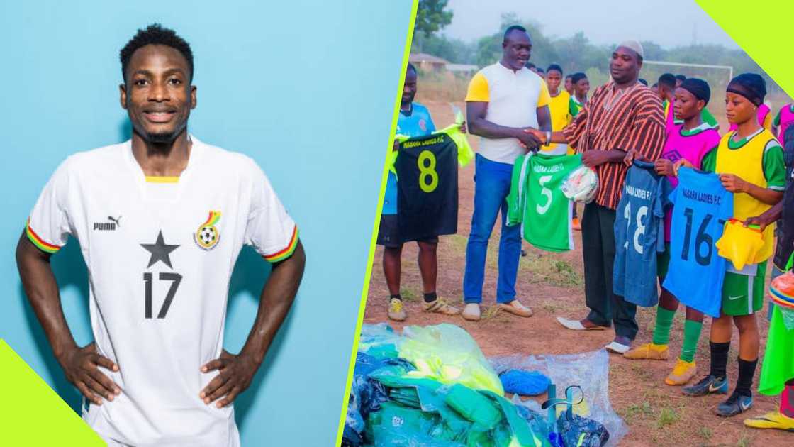 Baba Rahman donates to Nasara Ladies.