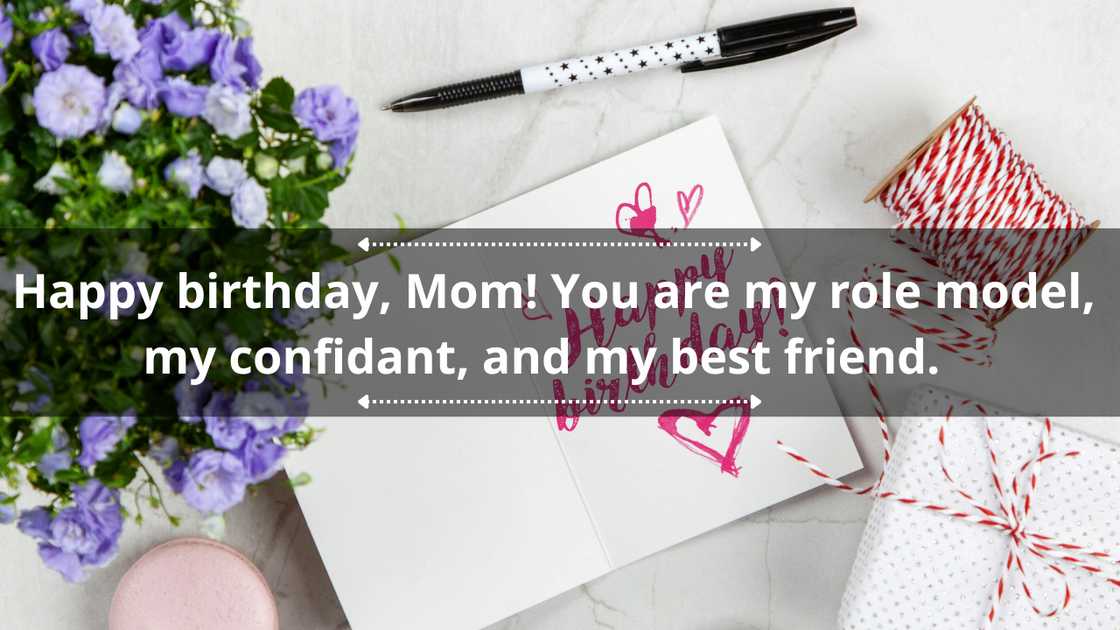 Happy birthday paragraphs for mom