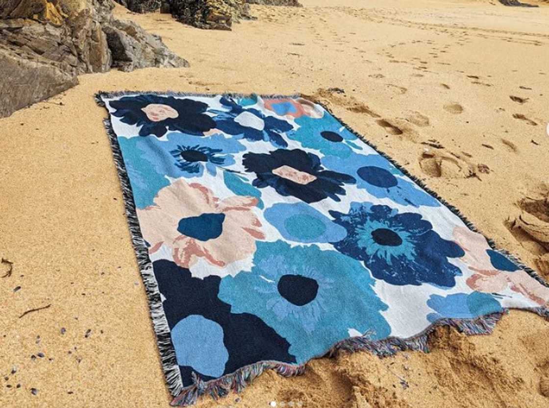 A beach blanket A beach blanket
