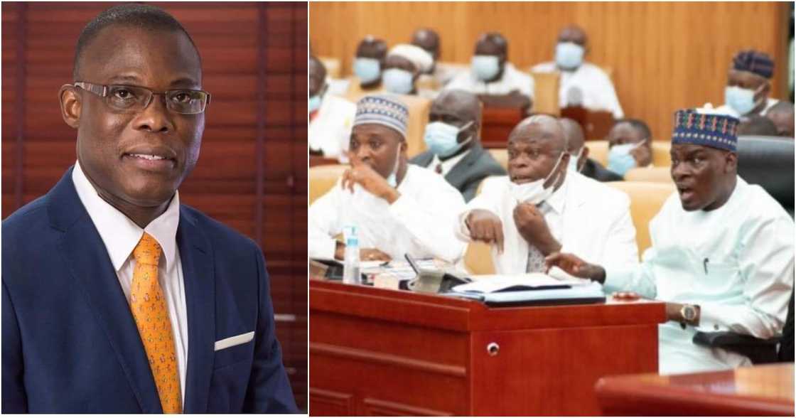 NDC says MPs who voted to approve the ministers stabbed the party and Ghanaians in the back. NDC says MPs who voted to approve the ministers stabbed the party and Ghanaians in the back.