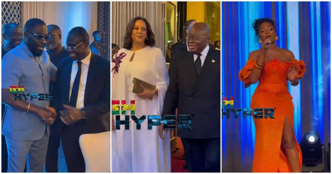 Despite, Amakye Dede, Efya Look Classy At The State Banquet In Honour Of Vice President Kamala Harris