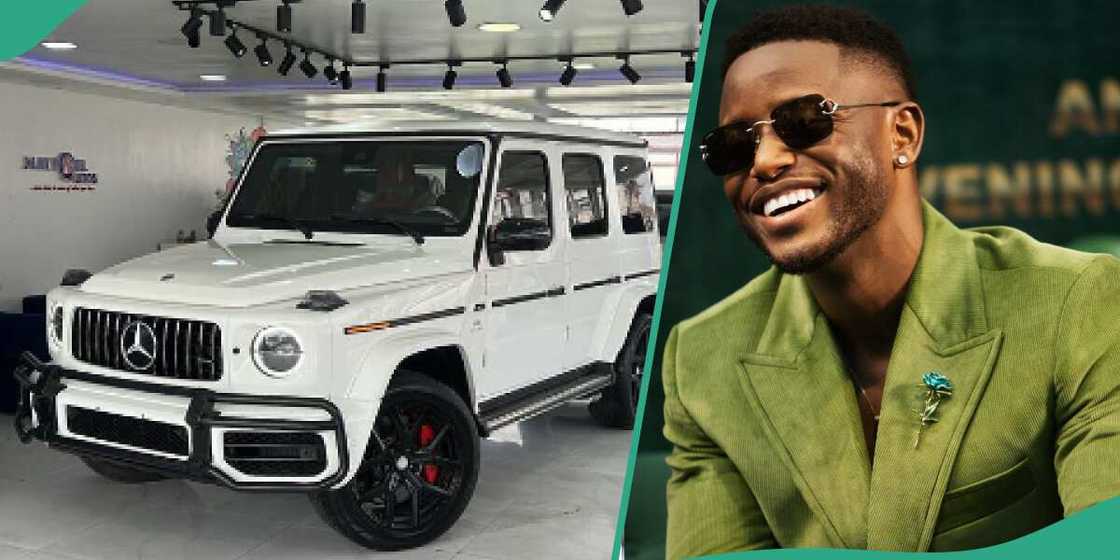 Singer Chike buys brand new G-Wagon.