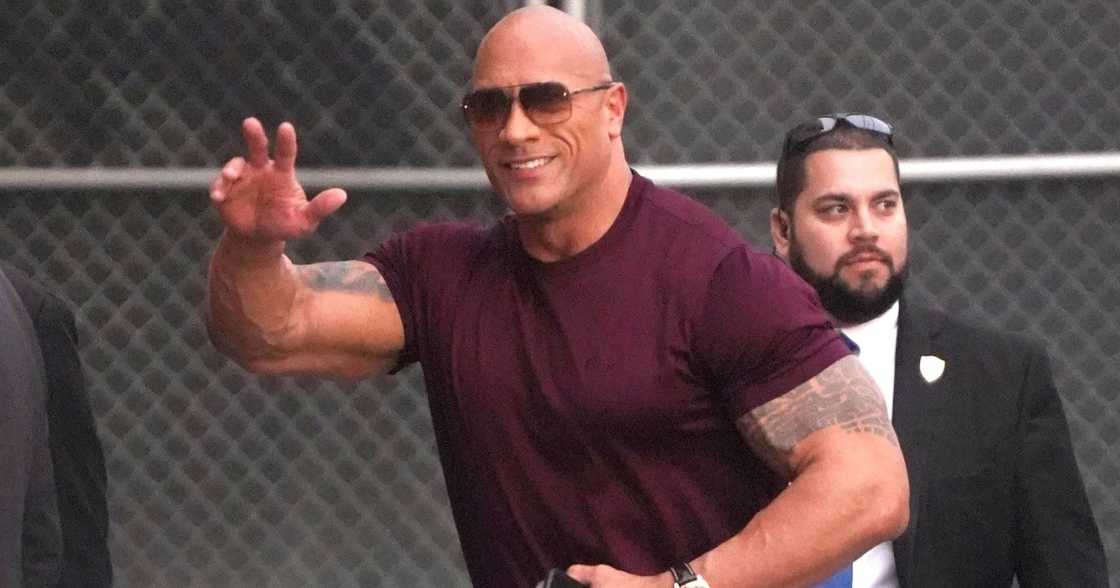 The Rock and Garcia parted ways in an amicable separation. The Rock and Garcia parted ways in an amicable separation.