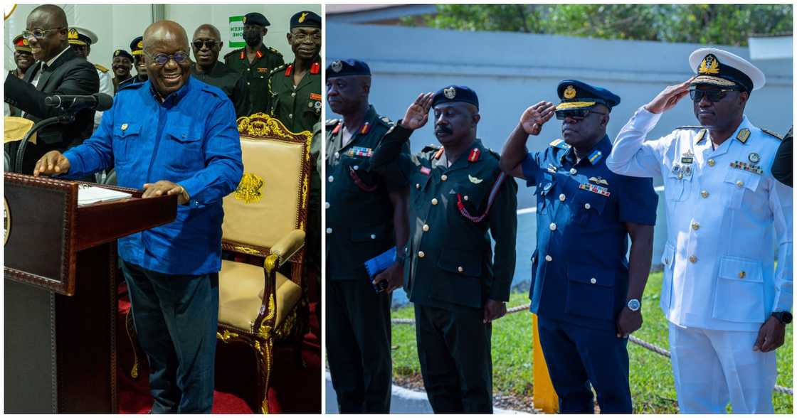 President Nana Akufo-Addo has announced plans for the establishment of a war college for the Ghana Armed Forces President Nana Akufo-Addo has announced plans for the establishment of a war college for the Ghana Armed Forces