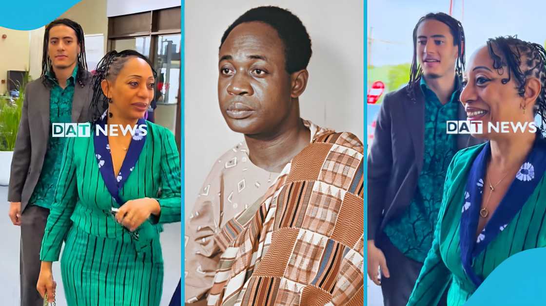 Kwame Nkrumah, Samia Nkrumah, Kwame Nkrumah's grandson, Kwame Thomas Melega, Kwame Nkrumah's grandson, Kwame Nkrumah's children, Africa Prosperity Dialogues