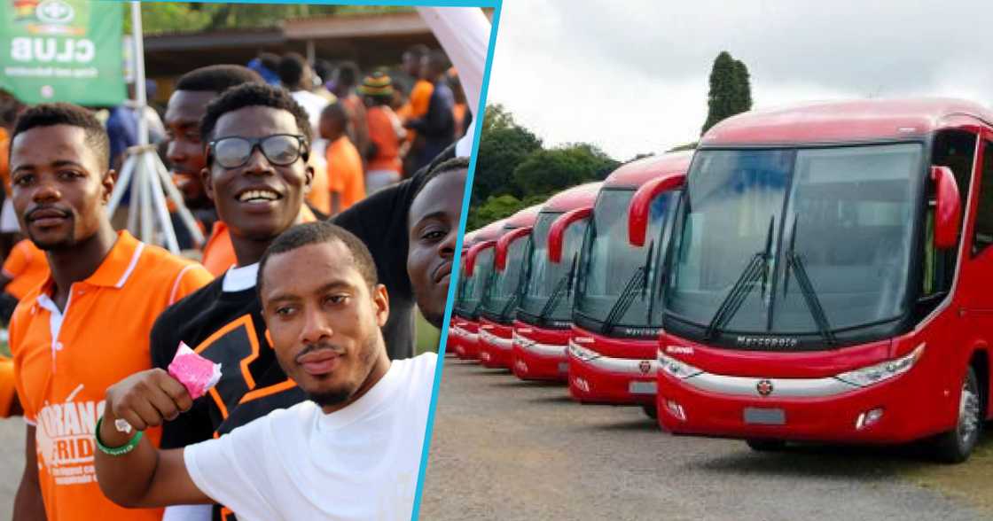 Over 30 Buses Full Of Revellers Leave Kumasi To Cape Coast To Join Oguaa Fetu Afahye